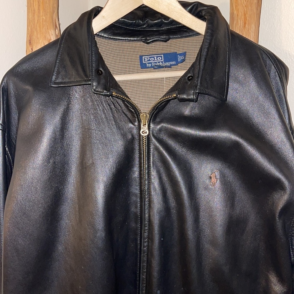 Polo Ralph Lauren 100% Leather Jacket
